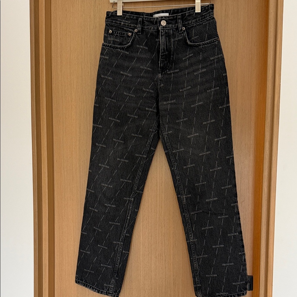 Balenciaga Black Women's Jeans